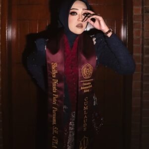 Selempang Kain Satin Kalung